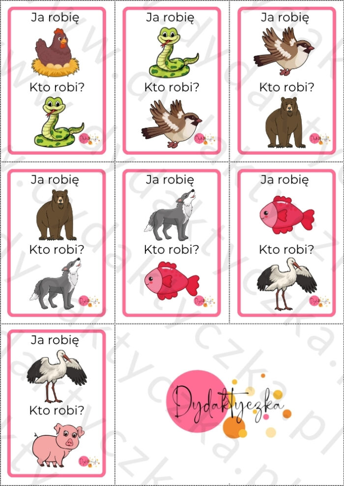 Polskie zwierzęta - odgłosy 2