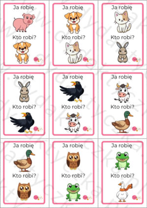 Polskie zwierzęta - odgłosy
