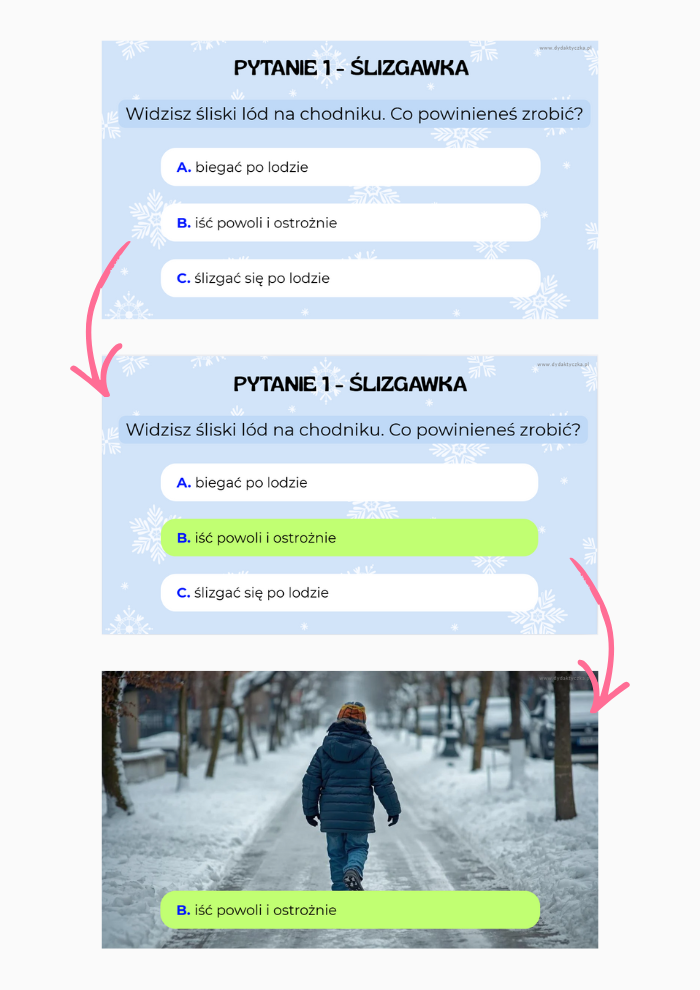 Quiz - bezpieczna zima