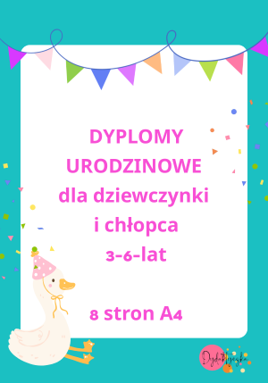DYPLOMY URODZINOWE