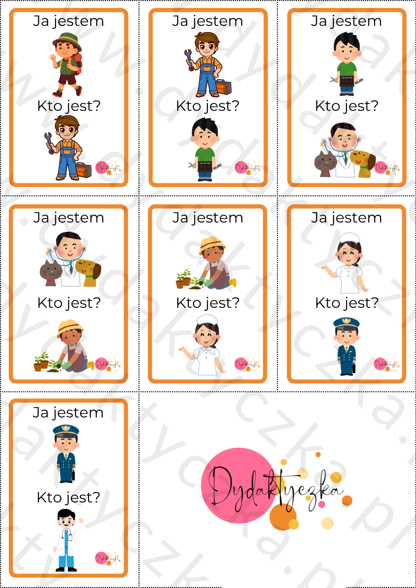 Zawody - gra integracyjna dla przedszkolaków - strona trzecia
