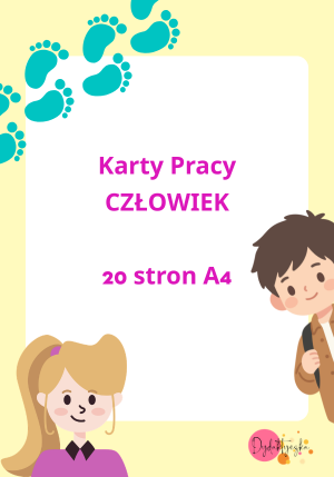 Karty pracy - człowiek strona tytułowa