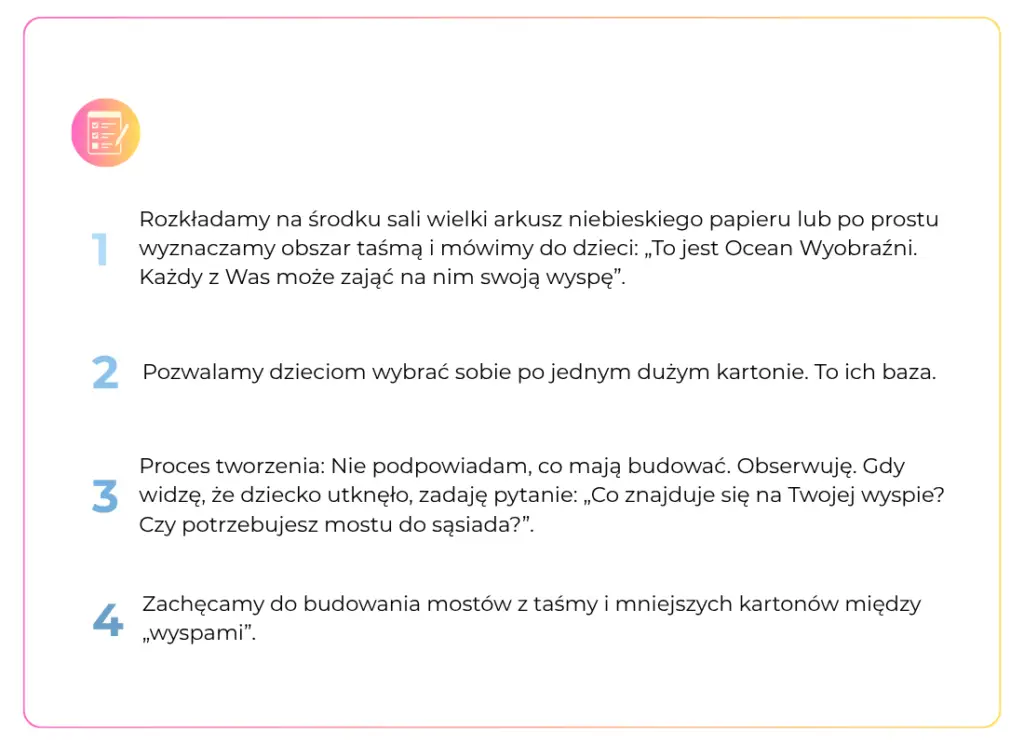 przykład zabawy z e-booka kartonowe archipelagi 2