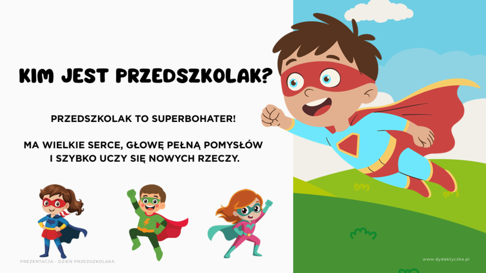 Prezentacja multimedialna Dzień Przedszkolaka