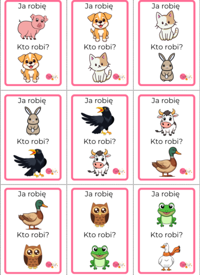 Polskie zwierzęta - odgłosy
