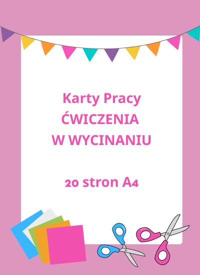Karty pracy - Ćwiczenia w wycinaniu