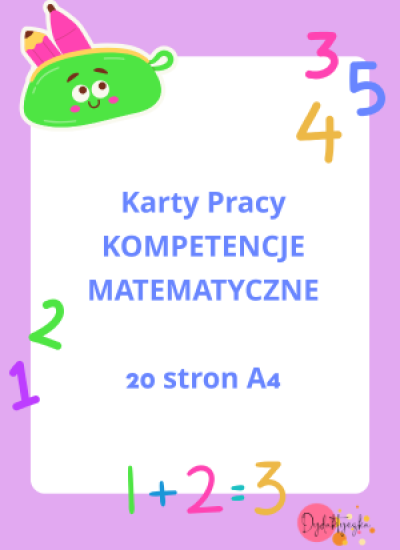Karty pracy - kompetencje matematyczne