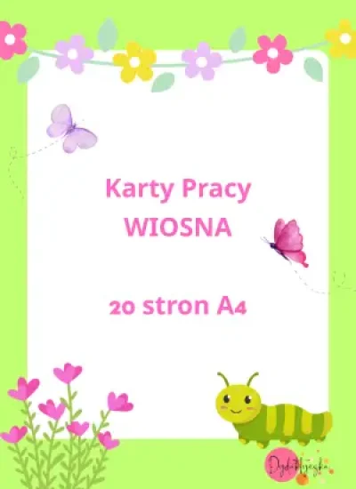 Karty pracy - wiosna